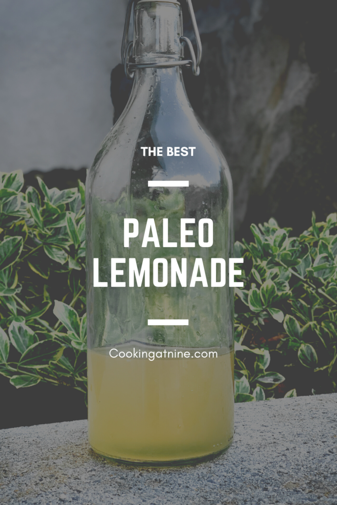 The Best Paleo Lemonade Pinterest Pin