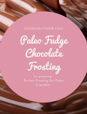 paleo fudge chocolate frosting