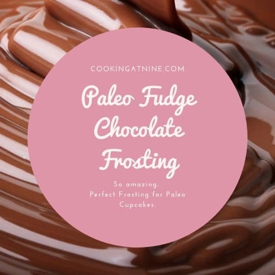 paleo fudge chocolate frosting