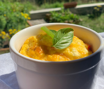 Two Person Ramekin Frittata Cooked